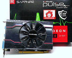 Відеокарта Sapphire RX 550 2G PULSE OC (11268-21-20G) Нова!