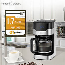 Кавоварка ProfiCook PC-KA1169 переливна кофемашина Бренди Європи, фото 5