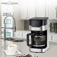 Кавоварка ProfiCook PC-KA1169 переливна кофемашина Бренди Європи, фото 6