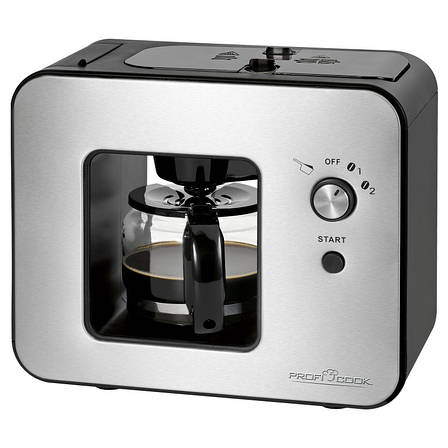 Кавоварка з кавомолкою Proficook PC-KA 1152 Бренди Європи, фото 1