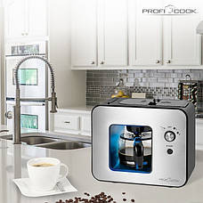 Кавоварка з кавомолкою Proficook PC-KA 1152 Бренди Європи, фото 3