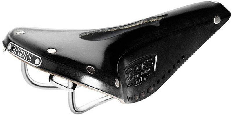 Сідло Brooks B17 Imperial Narrow, чорний, фото 1