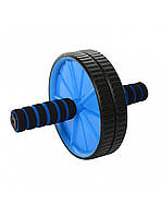 Колесо для мышц пресса Profi 29х17.5 см (MS 0871-1) синий