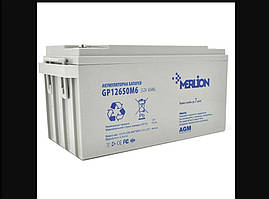 Акумулятор MERLION AGM GP12650M6 12V 65Ah