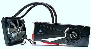 Видеокарта MSI GeForce GTX 1080 8GB GDDR5X 256-bit Sea Hawk X (GTX 1080 SEA HAWK X) Б/У