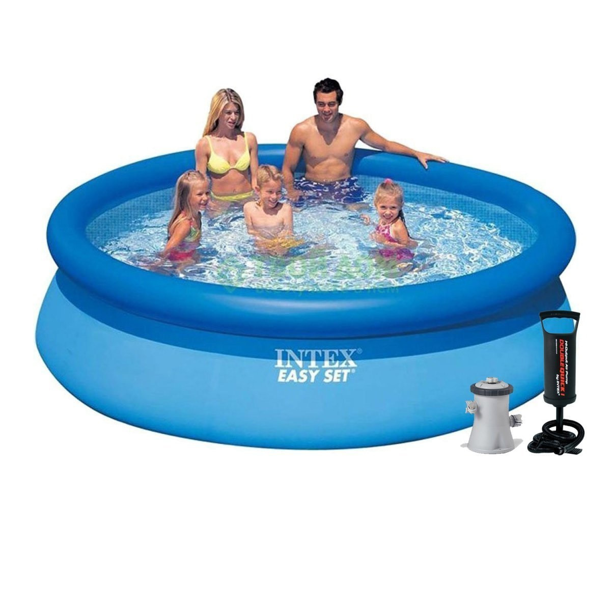 Надувний басейн Intex 28120 (56920). Сімейний Easy Set 305 х 76 см, фото 1