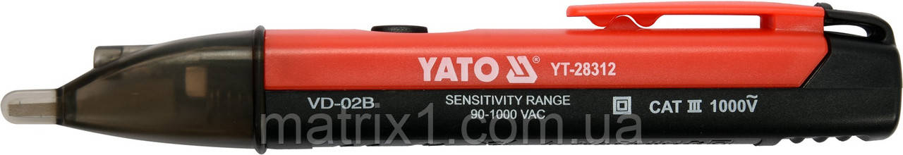 Тестер напруги YATO 90-1000 В SL4.5 мм