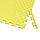 Килимок-пазл (татамі ластівчин хвіст) IZOLON EVA SPORT 50х50х1см з бортиком жовтий, фото 2