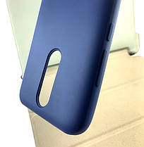 Чехол для Xiaomi Redmi 8 накладка бампер силиконовый противоударный Avantis Case синий, фото 5