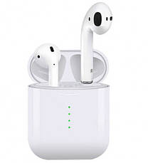 Блютус гарнітура i11 v5.0(комплект зарядка+2 навушника) сенсорне управління, фото 4