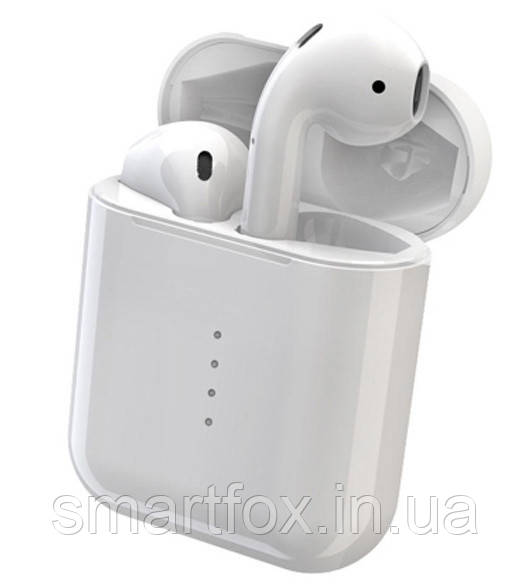 Блютус гарнітура i11 v5.0(комплект зарядка+2 навушника) сенсорне управління