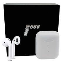 Блютус гарнітура i11 v5.0(комплект зарядка+2 навушника) сенсорне управління, фото 3