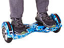 Гироборд Smart Balance 8.5 дюймів (блакитний камуфляж), фото 2