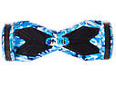 Гироборд Smart Balance 8.5 дюймів (блакитний камуфляж), фото 3