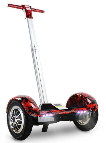 Сігвей Smart Balance А8 з телескопічною ручкою (Полум'я)