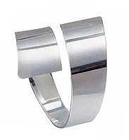 Кільце для серветок REMY-DECOR срібний Завітіток металеве сервірувальне кільце для ресторанів та дому