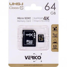 Картка пам'яті Verico MicroSDXC 64 GB