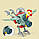 Іграшка Трансформер Зомбі Літаюча Куриця Рослини проти Зомбі 15 см Plants vs Zombies (00553), фото 3