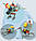 Іграшка Трансформер Зомбі Літаюча Куриця Рослини проти Зомбі 15 см Plants vs Zombies (00553), фото 4
