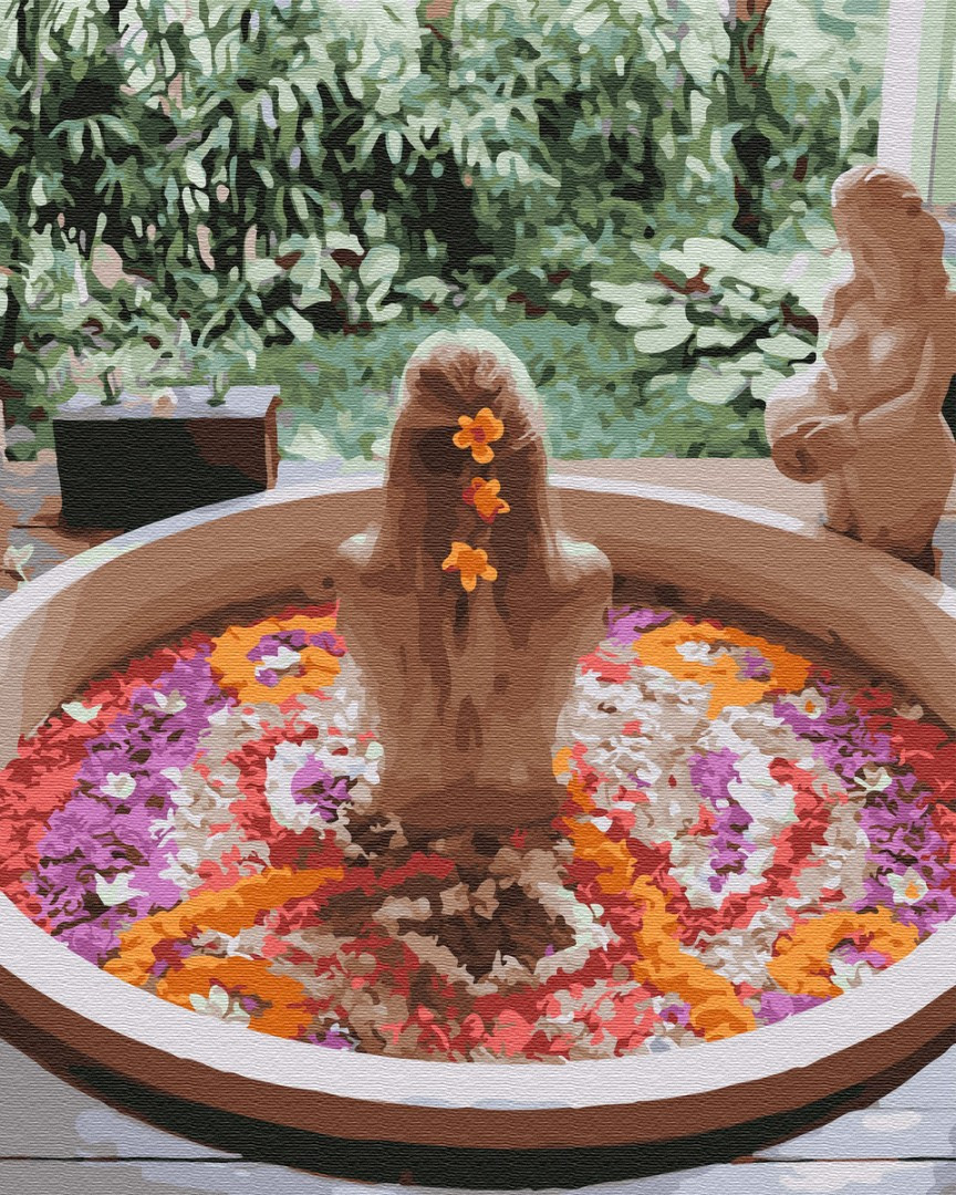 Картина за номерами 40х50 см Brushme СПА день на Балі (GX 34165), фото 1