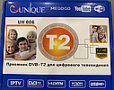 Цифровой ресивер UNIQUE U006 metal Приставка Т2 Цифровой ТВ тюнер MEGOGO DVB T2 с IPTV, Wi-Fi, Youtube, USB, фото 2
