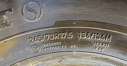 Шина б у 245/70R17.5 SEMPERIT, фото 5