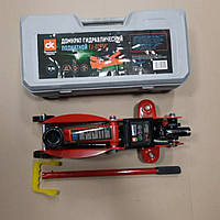 Домкрат підкатний, 2т пластик, H=130/330 7,5 кг FJ-02PVC