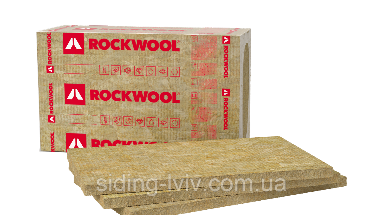 Фасадна Мінеральна вата Rockwool Frontrock S 20 мм