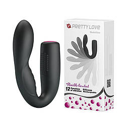 Вібромасажер вібратор для пари Pretty Love Quintion