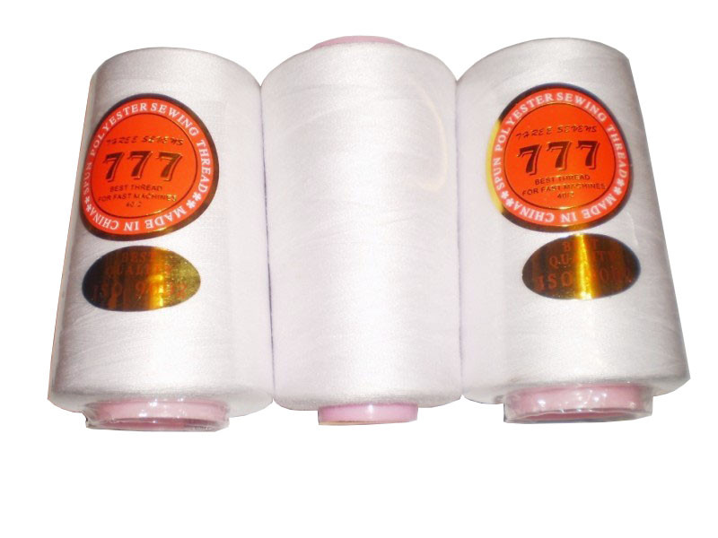 Нитки швейні "777" 40/2 (4500 м) білі