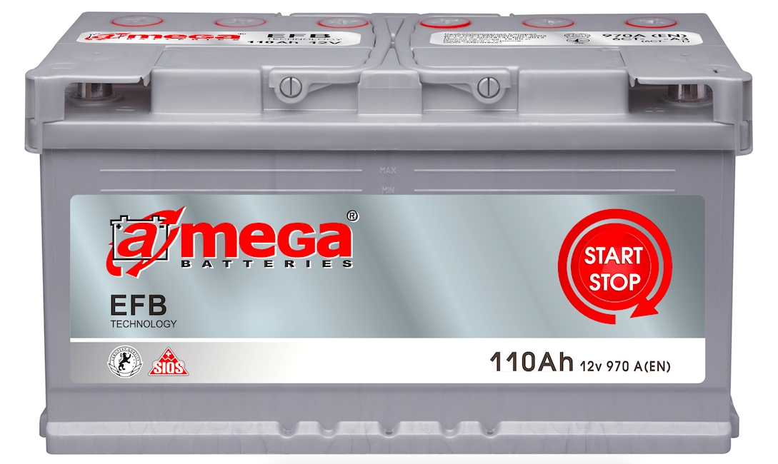 Акумулятор A-Mega EFB 110Ah (0) Start-stop