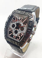 Механические наручные часы Слава, черные ( код: IBW575B )