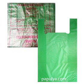 Поліетиленові пакети «Поліпак» 100 шт. (24*45 см) міцні