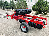 Каток зубчасто-кільчастий КЗК-6, ширина 6 м, гідрофікованний, важкий, фото 3