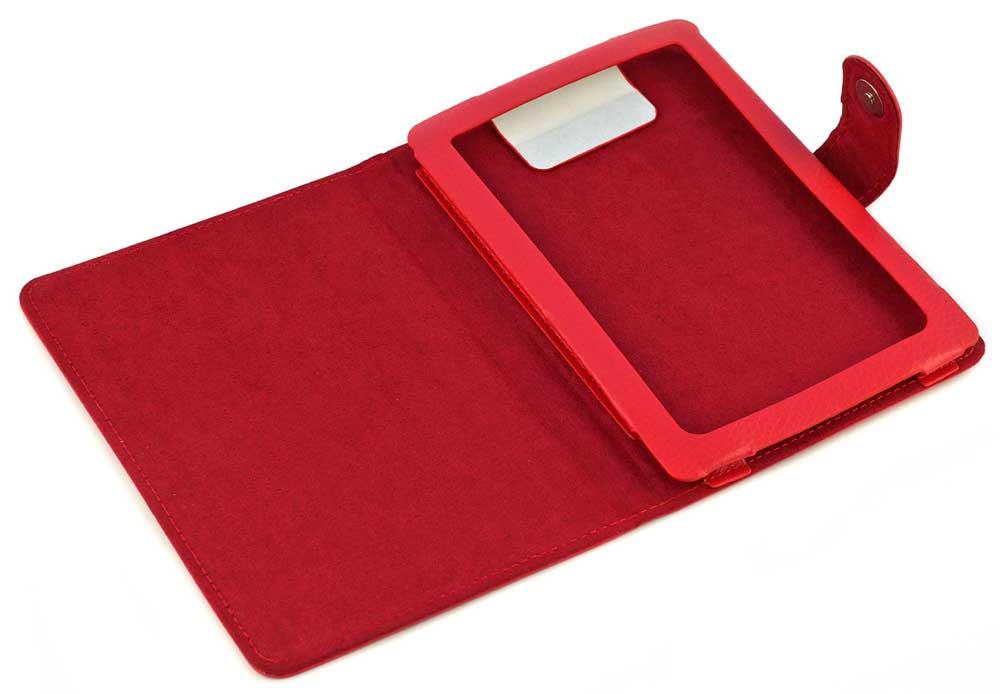 Обкладинка PocketBook 640/641 Aqua (2) червона PU - чохол