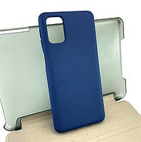 Чехол для Samsung M31s, M317 накладка бампер Avantis силиконовый противоударный темно-синий