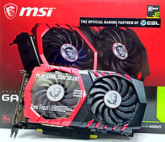 Видеокарта MSI GeForce GTX1050 Ti 4096Mb GAMING X (4GB GDDR5 128bit DirectX 12) Новая!