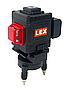 Лазерний рівень LEX LXNL-3DG зелений промінь, можливість використовувати на вулиці, фото 9