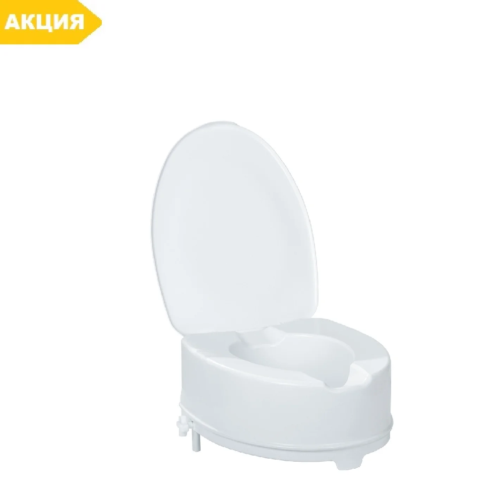 Насадка на унітаз «King» з кришкою KING-15L-00 (після операції, для інвалідів), фото 1