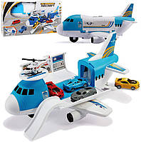 Игровой набор Грузовой самолет Transport Cargo Airplane Car Toy Play Set