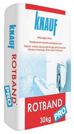 Штукатурка KNAUF ROTBAND ПРО, мішок 30 кг, фото 2