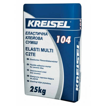 Kreisel 104 Еластичний клей для плитки, 25 кг, фото 2