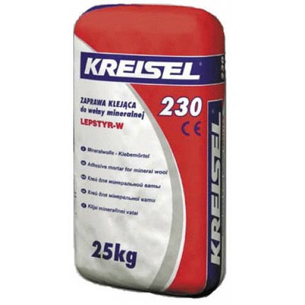 Kreisel 230 Клейова суміш для кріплення мінвати, 25кг, фото 2
