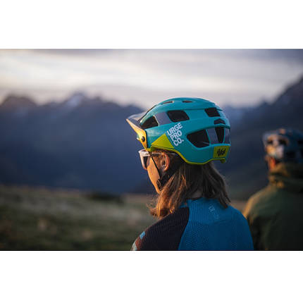 Велошолом шолом для велосипеда Urge AllTrail бірюзовий L/XL, 57-59см, фото 2