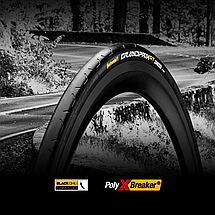 Велосипедна покришка шина Continental Grand Prix GT 28" | 700 x 25C чорна, складна skin, фото 5
