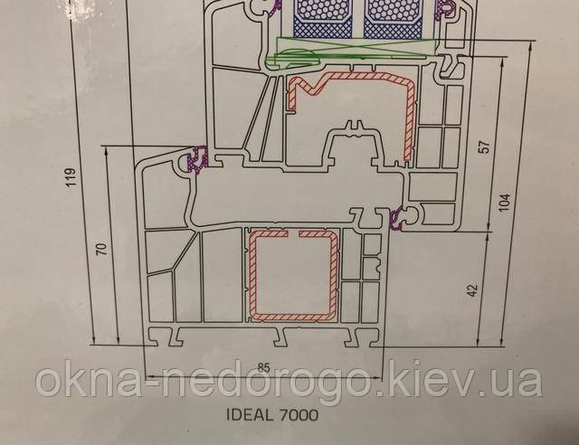 Профіль aluplast ideal 7000 фото Вікна Недорого
