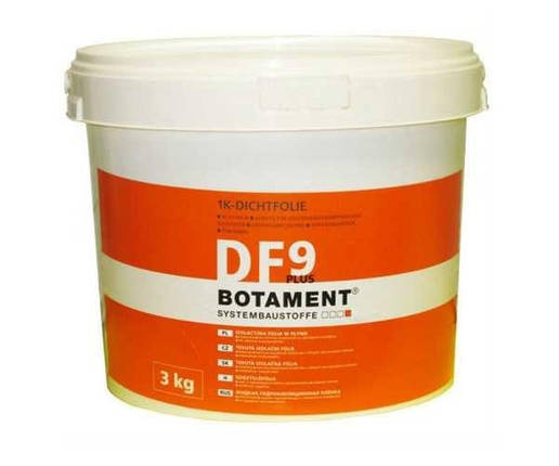 BOTAMENT DF 9 Plus Бесшов еластич гідроізоляція поверхонь д/вологих приміщень 12 кг, фото 2