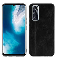 Захисний чохол UniCase Leather Series для VIVO V20 SE - Black