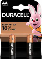 Щелочные батарейки мизинчиковые Duracell 1,5 V ААА 2 шт.