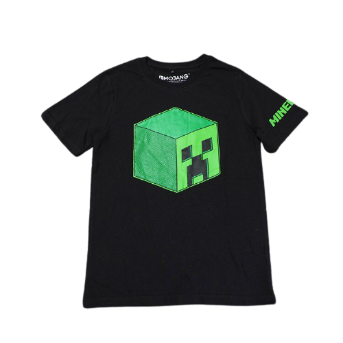 Футболка Creeper Head Minecraft чорна